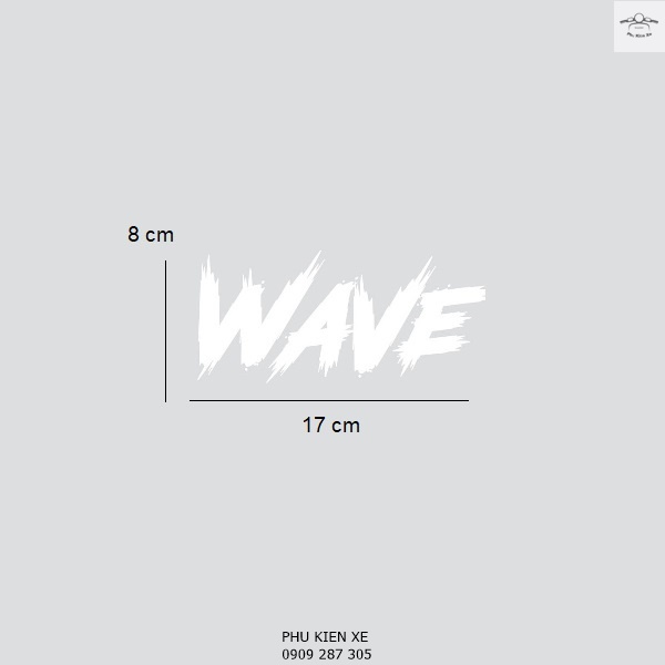 Tem dán wave siêu đẹp cho xe máy
