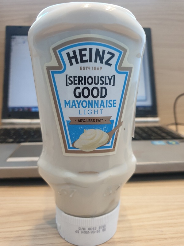 Marinade mayonnaise light Heinz 400ml (less fat)