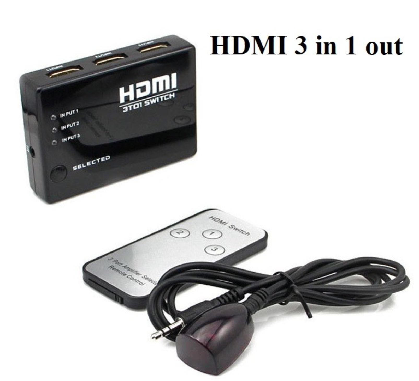 [HCM]Bộ gộp HDMI 3 vào 1 ra