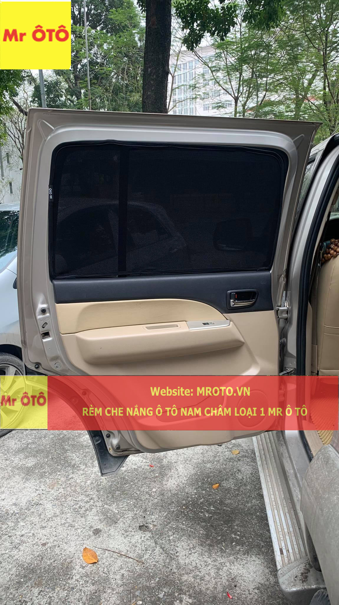 Rèm Che Nắng Ford Everest 2006-2015 Mr OTO