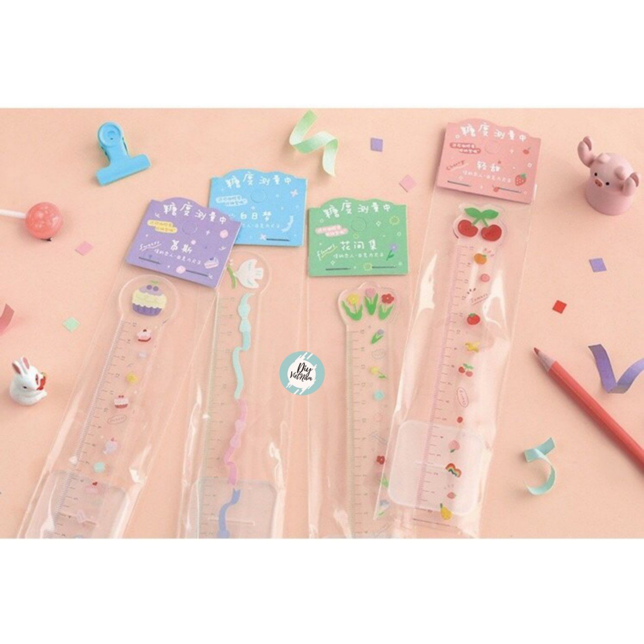 [HCM]THƯỚC NHỰA CỨNG 15CM
