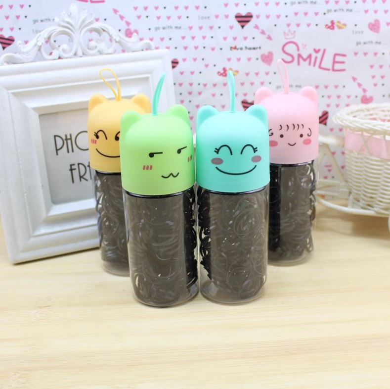 [HCM][Có sẵn] Set 200 Dây Buộc Tóc Có Hộp Cực Kì Dễ Thương