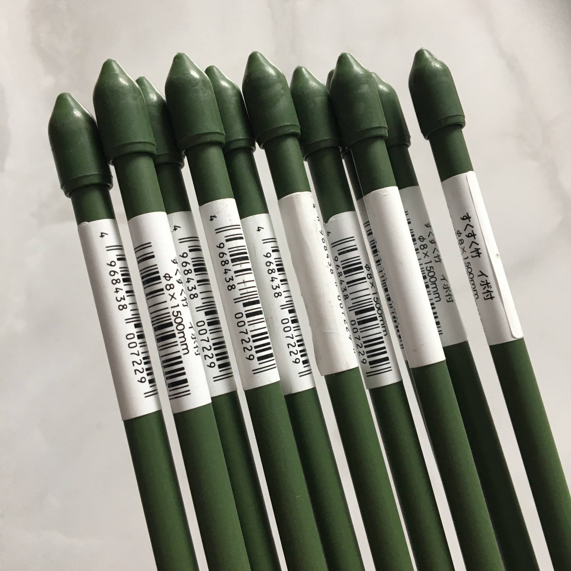 [HCM]Combo 10 ống tre lõi thép bọc nhựa phi 8x150cm