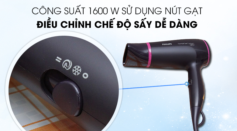 [HCM]Máy sấy tóc Philips BHD002