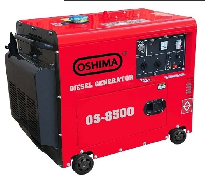 Máy phát điện chạy dầu 7kw oshima 8500
