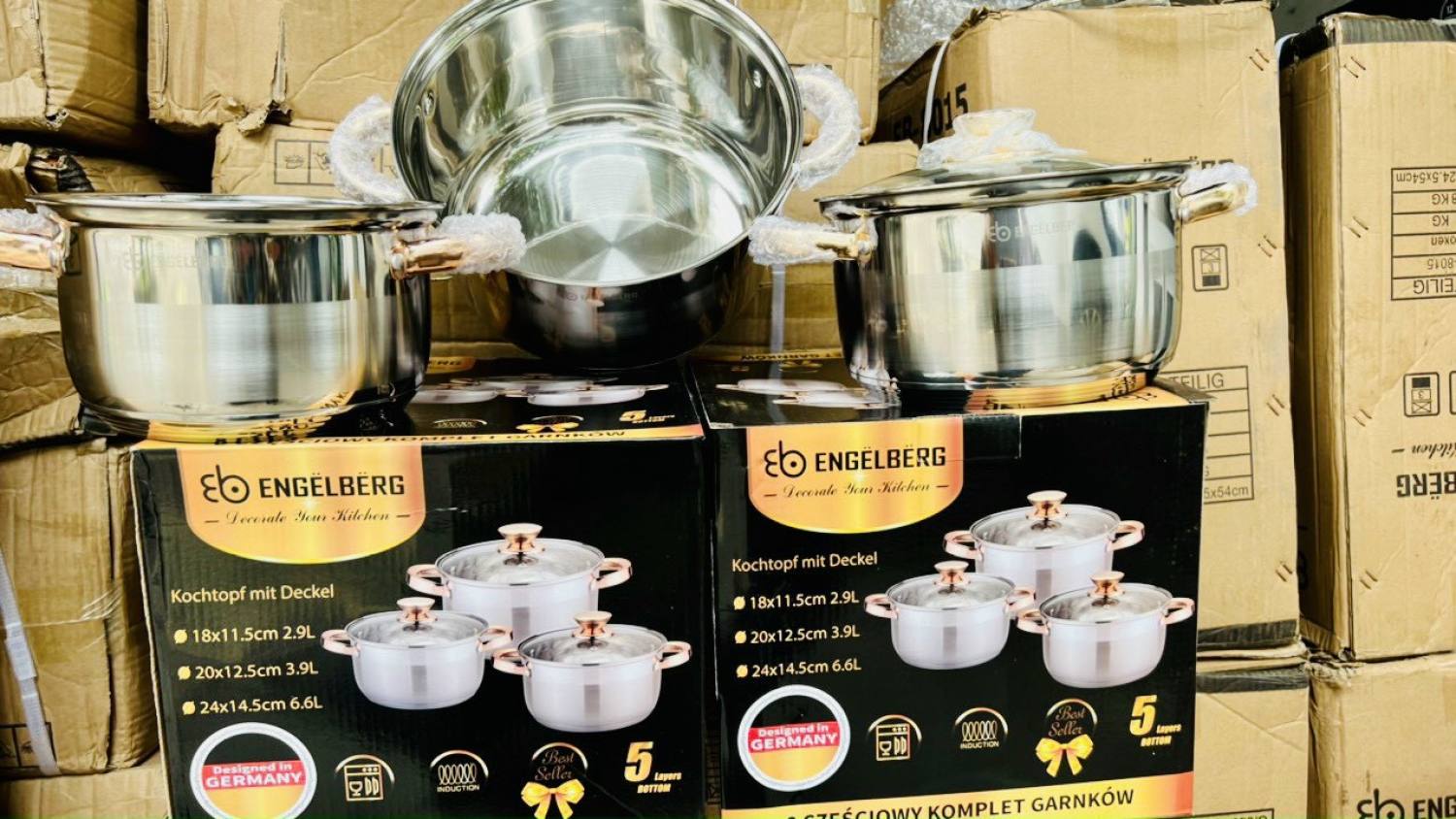 BỘ NỒI ENɡelBERG 3 MÓN 6 CHI TIẾT