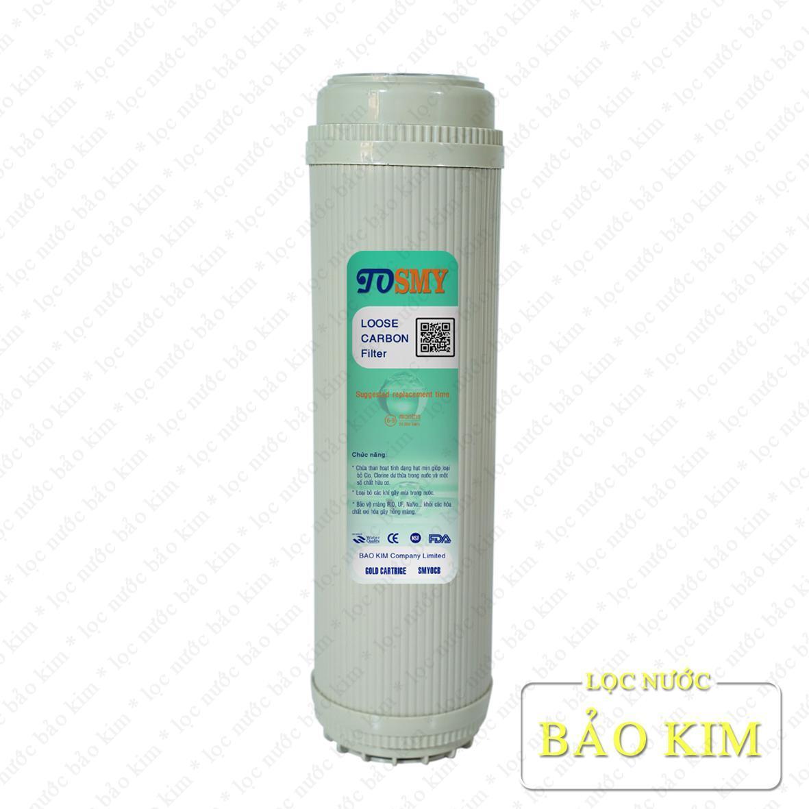 [HCM]Bộ 3 lõi lọc số 123 SMY 10 inch (Ultra fine + Losse carbon + Block carbon_LĐ)