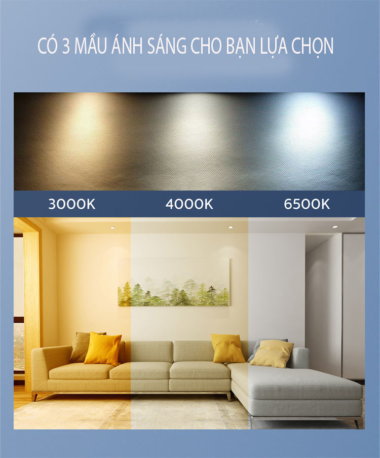 Đèn led âm trần philips