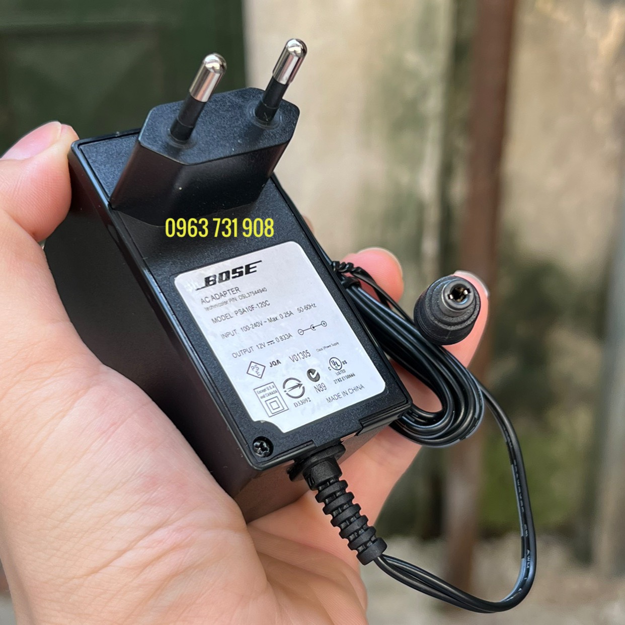 sạc Loa Bose SoundLink mini 12V 0.833A