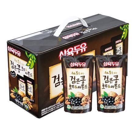 Sữa Hạt óc chó hạnh nhân Hàn Quốc - Thùng 20 gói thùng 195ml - Sữa bà bầu