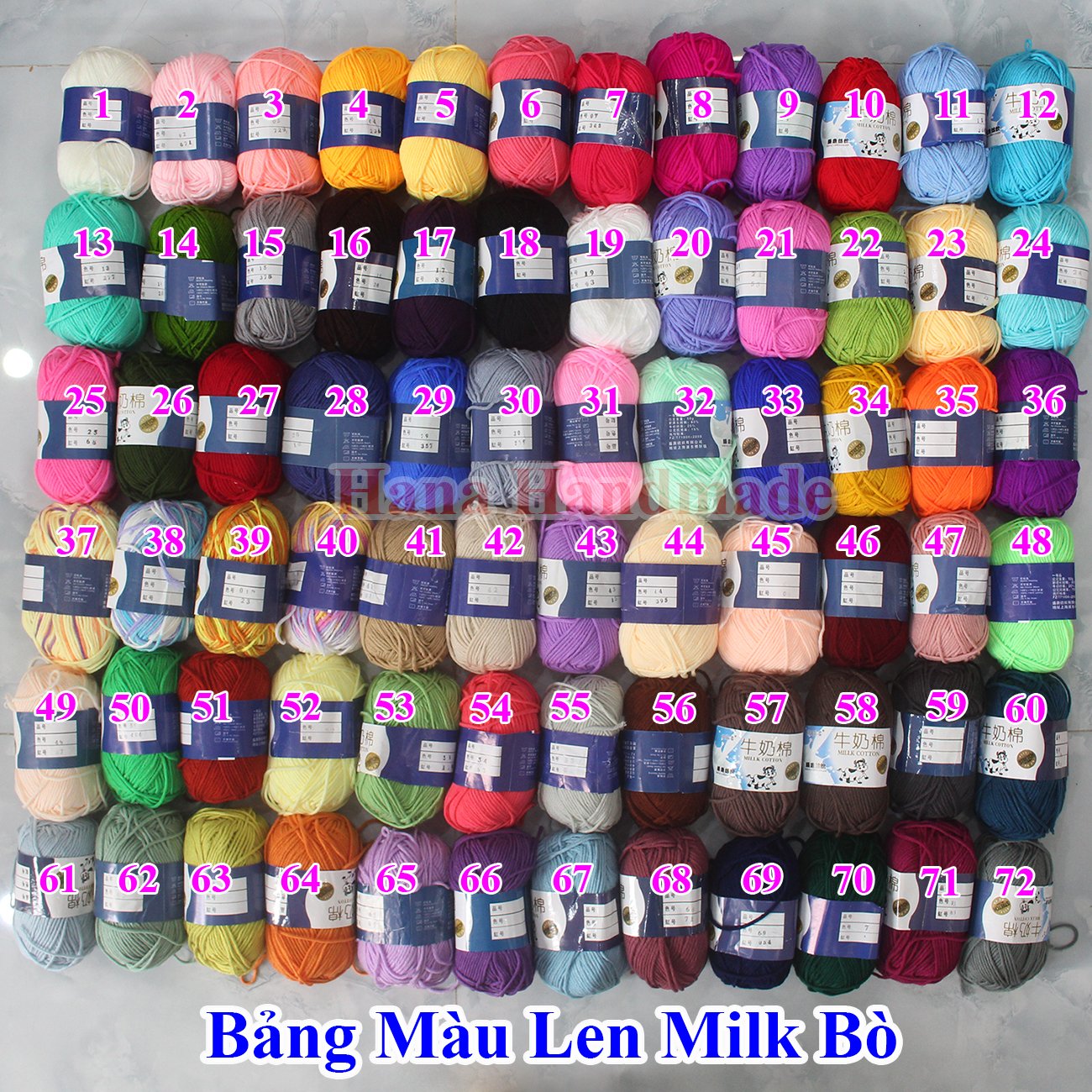 Len milk bò (14k/cuộn/50g)