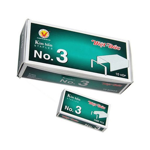 Ghim bấm số 3 - 24/6 Việt Đức Chính Hãng