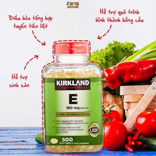 Vitamin E Kirkland Signature 500 Viên