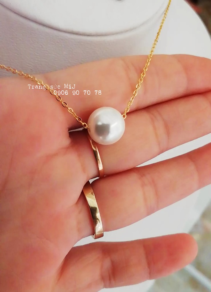 DÂY CHUYỀN INOX MẶT HOA ĐỎ - SÁNG BÓNG, KHÔNG ĐEN VĨNH VIỄN