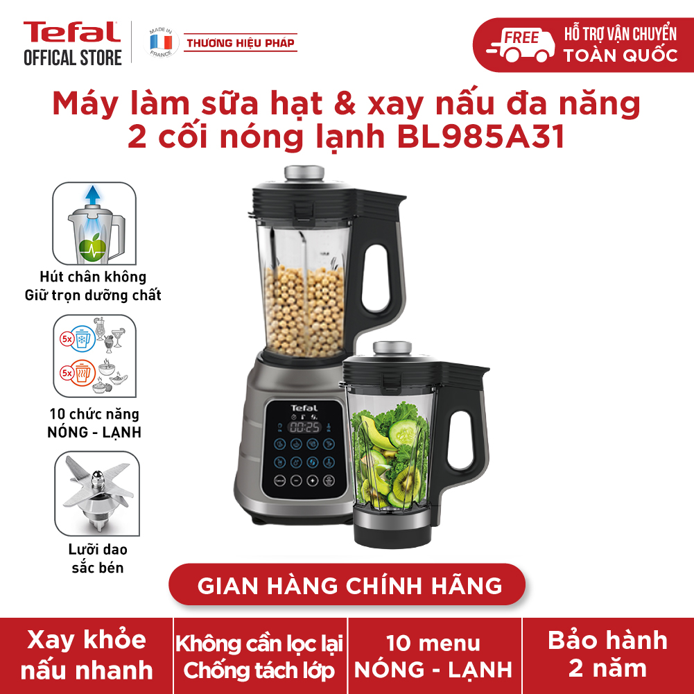 Máy xay sinh tố Tefal BL985A31 – 1300W – Hàng chính hãng