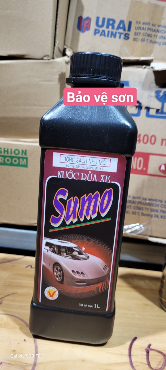 [HCM]Nước rửa xe SUMO cao cấp 1000ml