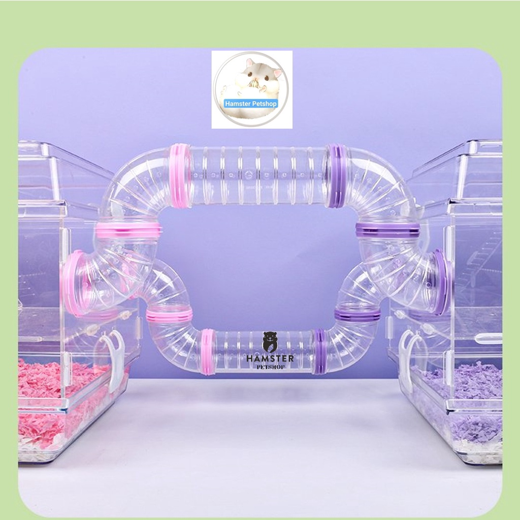 Bộ ống chui , ống nối hamster (8 ống)