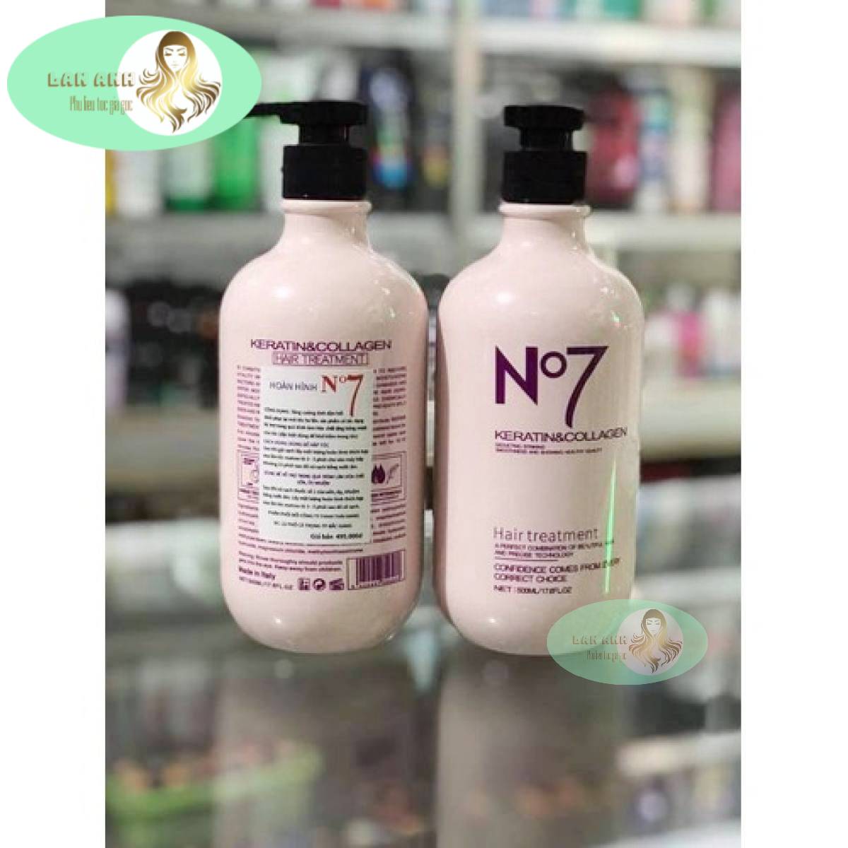 Hấp Siêu Phục Hồi Tóc hoàn hình No7