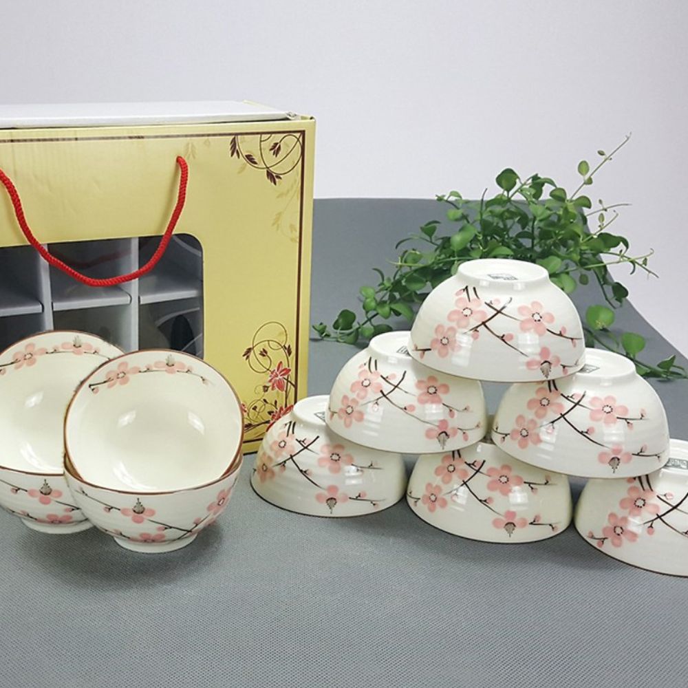 [BỘ 10 CHÉN MEN TỐT ]COMBO 10 CHÉN SỨ HOA VĂN CAO CẤP - CHÉN SỨ TRÁNG MEN. CHEN SU- CHÉN GỐM SỨ BÁT TRÀNG!