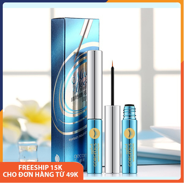 Tinh chất tăng trưởng lông mi mắt dài, dày và cong chính hãng Multi Effect Gecomo dưỡng mi, không màu 3,5ml Melystore SPU056