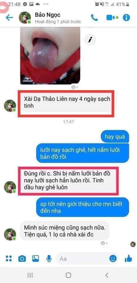 Tinh Dầu Răng Miệng Dạ Thảo Liên Chai 20Ml