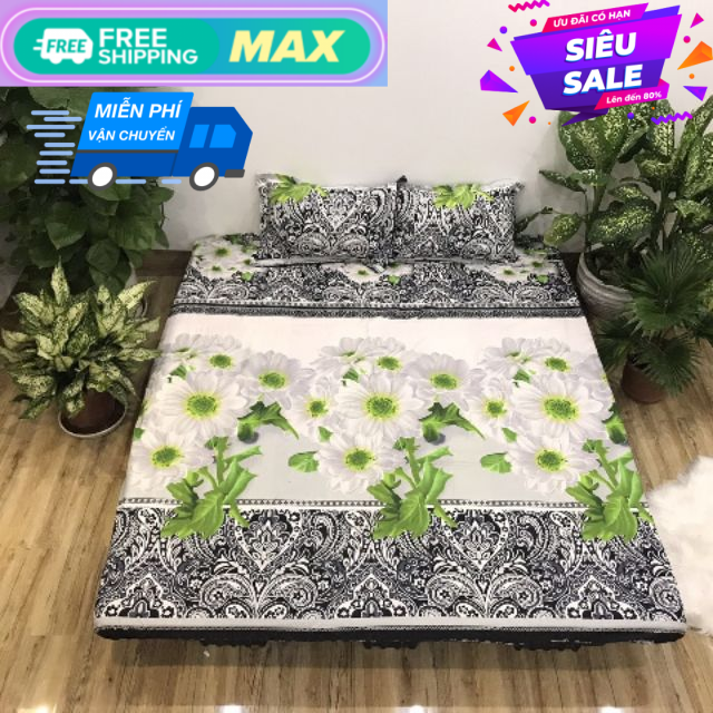 Set 3 Món Ga Gối Poly - Đủ Size