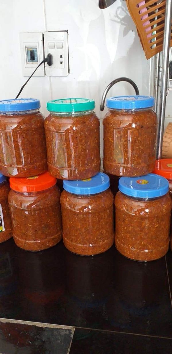 Mắm tép để chưng thịt