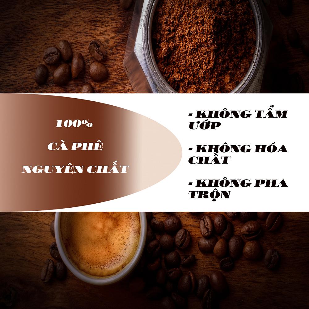 [HCM]Cà Phê Culi Hạt Rang Xay Nguyên Chất 100%.
