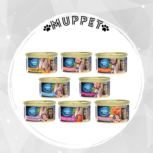 Pate cho mèo snappy tom premium lon 85g - 4 vị siêu hấp dẫn