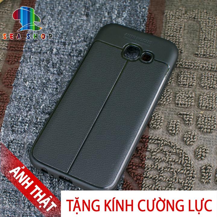 Ốp lưng samsung galaxy a5 2017 - a520 silicon vân da loại a