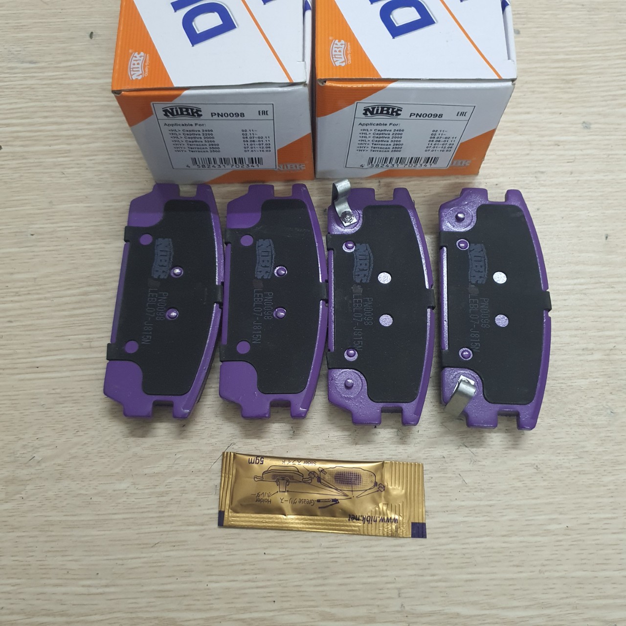 Má phanh sau Captiva (Hàng nhật )