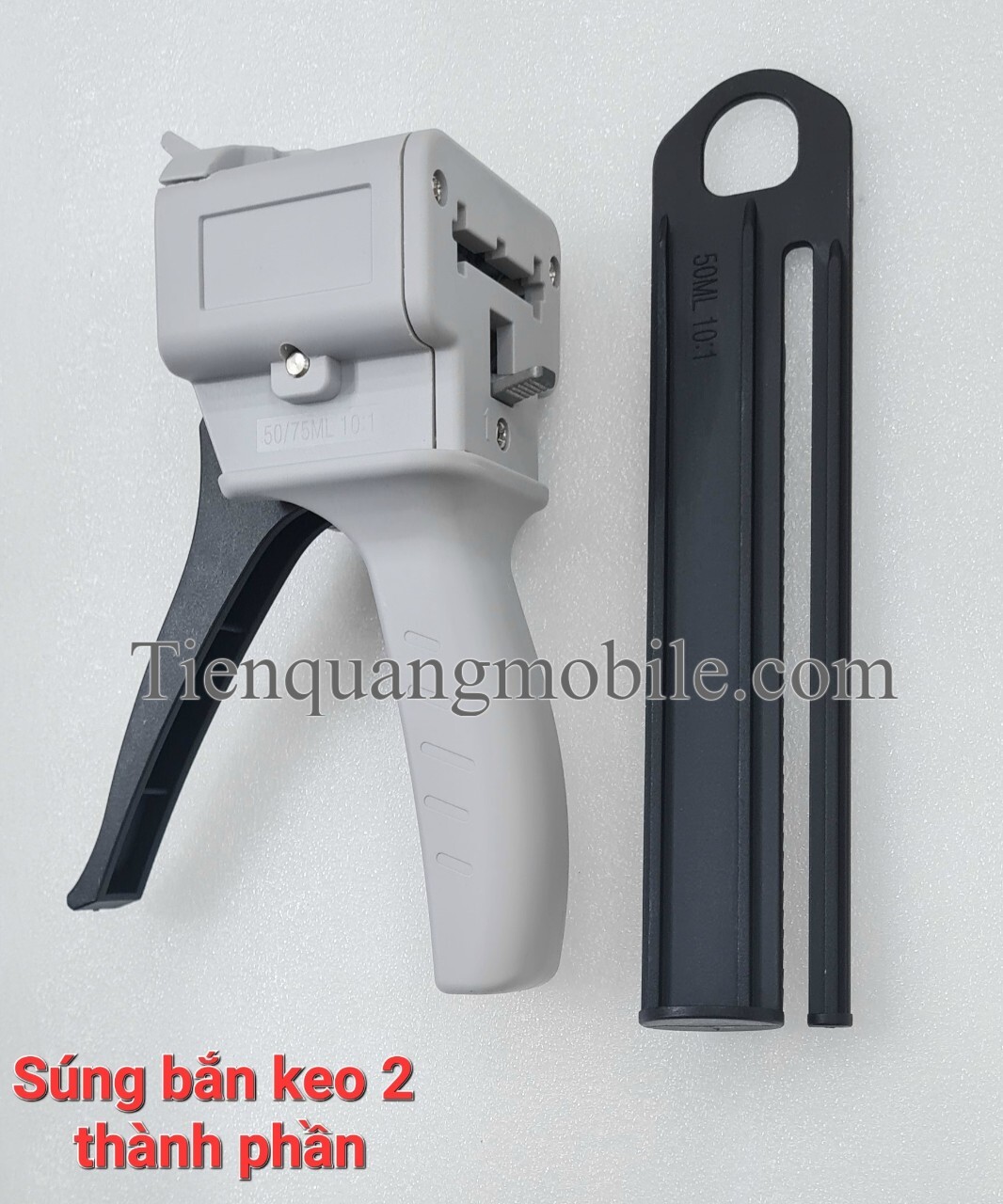Súng bắn keo 2 thành phần tỉ lệ 10:1 chuyên dán lưng, ron