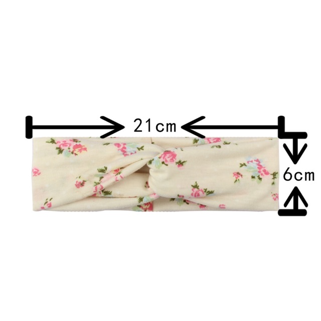 Set turban băng đô cặp đôi cho mẹ và bé