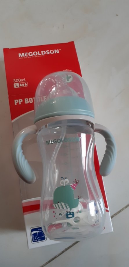 Bình uống sữa Mcgolson cao cấp có van chống sặc 240ml