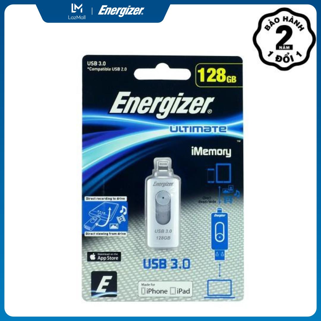 USB 128GB LIGHTNING OTG ENERGIZER ULTIMATE - FOTL3U128R