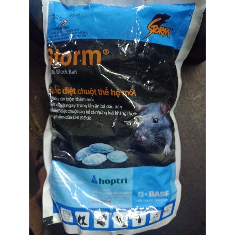combo 5 gói kẹo chuột STORM - dùng cho chuột đã nhờn bả .