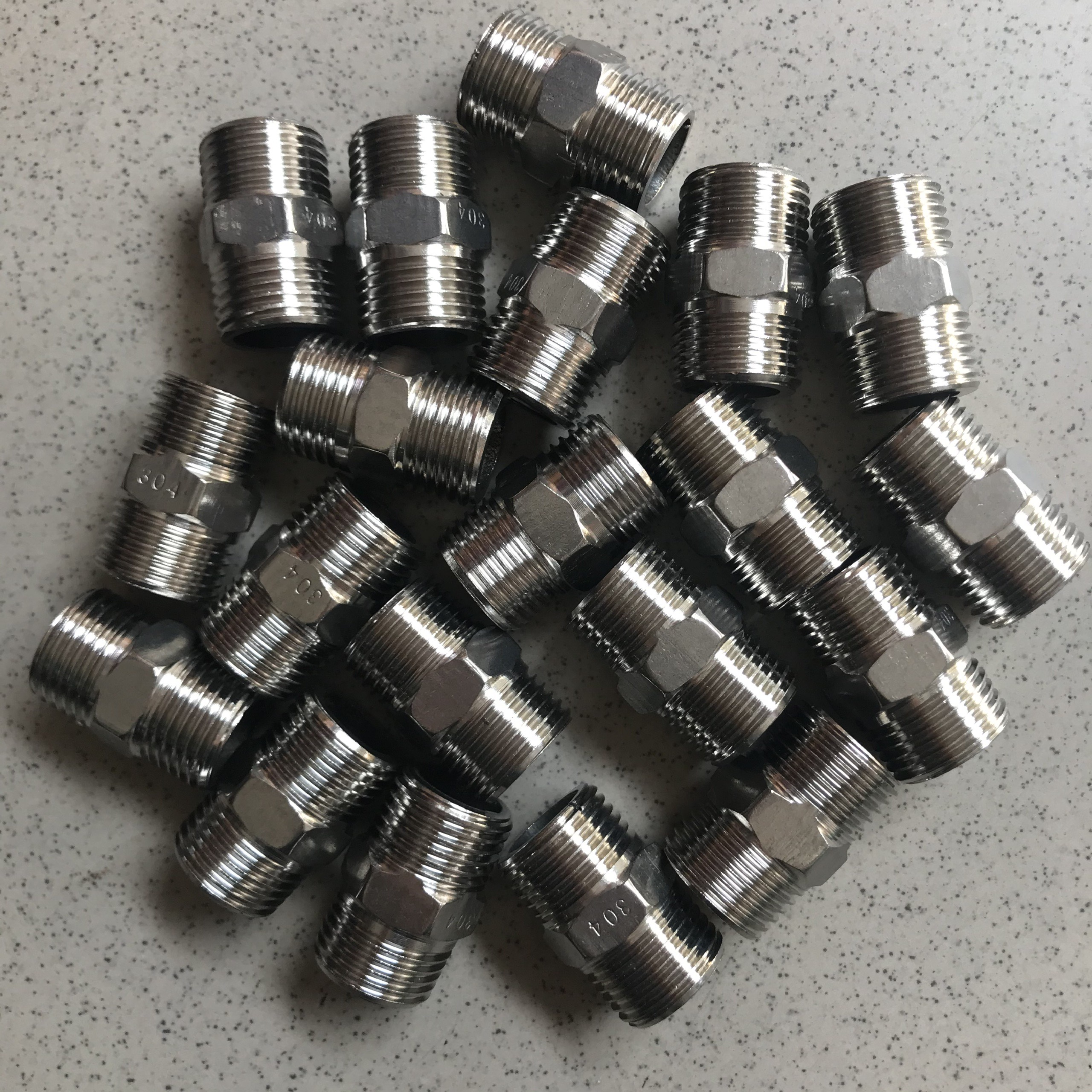 [HCM][Rẻ vô địch] Kép inox ren ngoài 15 (21)