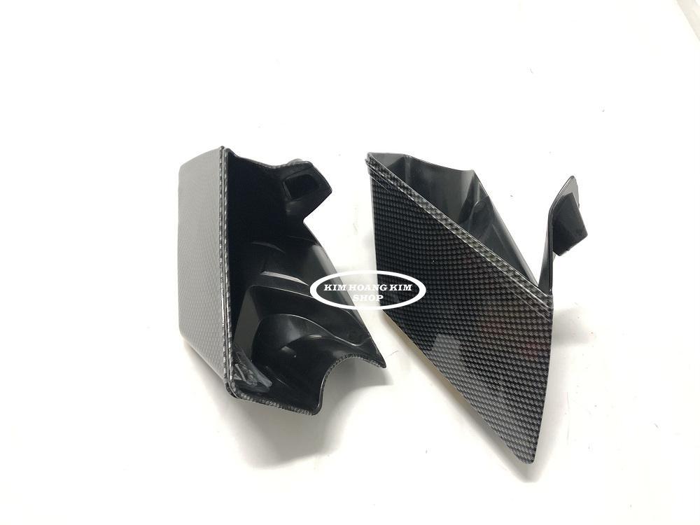 Hộc đựng đồ sơn Carbon và Đen nhám gắn Exciter 150 (Rổ)