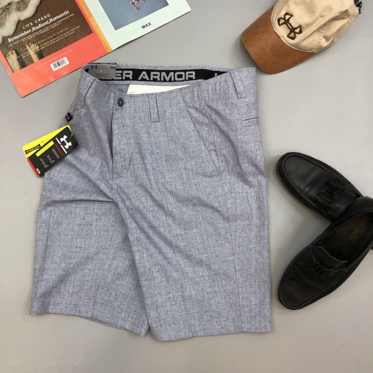 Quần Đùi Nam UDAM Quần Short Kaki Dày Mềm Thoáng Mát VIETNAMOUTDOOR