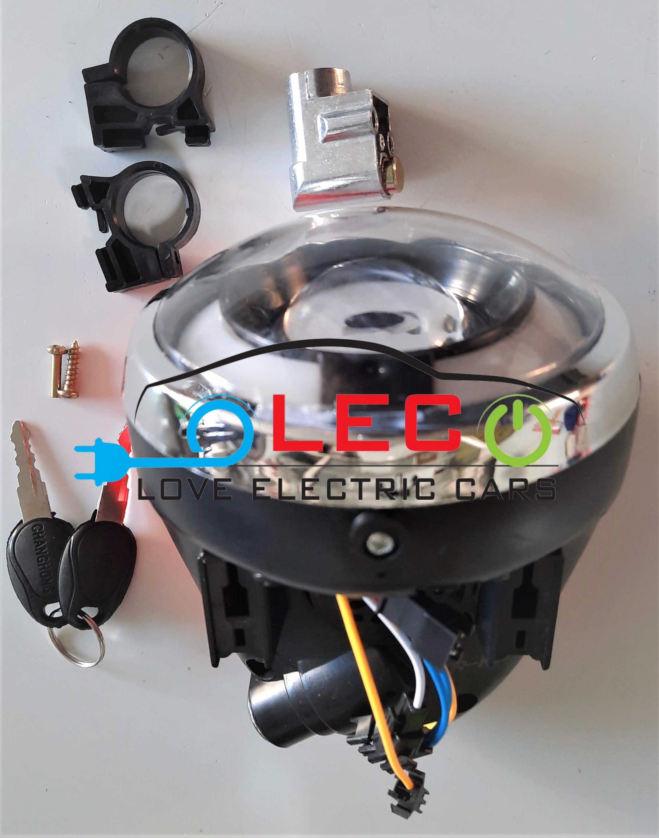 Đầu Đèn Led Báo Tốc Độ Xe Đạp Điện 48V-60V