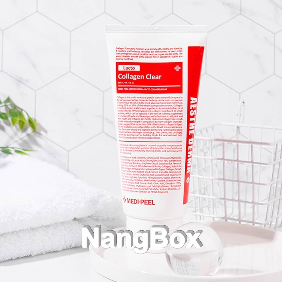 [HCM]Sữa Rửa Mặt Collagen MEDI PEEL LACTO COLLAGEN CLEAR
