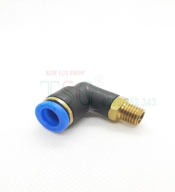 Các Loại Co ren ngoài SUNCOS: PL (Nối Thẳng ống ren ngoài 9.6mm, 13mm, 17mm, 21mm) .