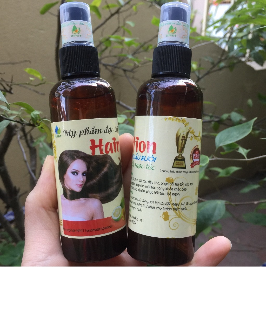 Lotion tinh dầu bưởi kích thích mọc tóc 100ml