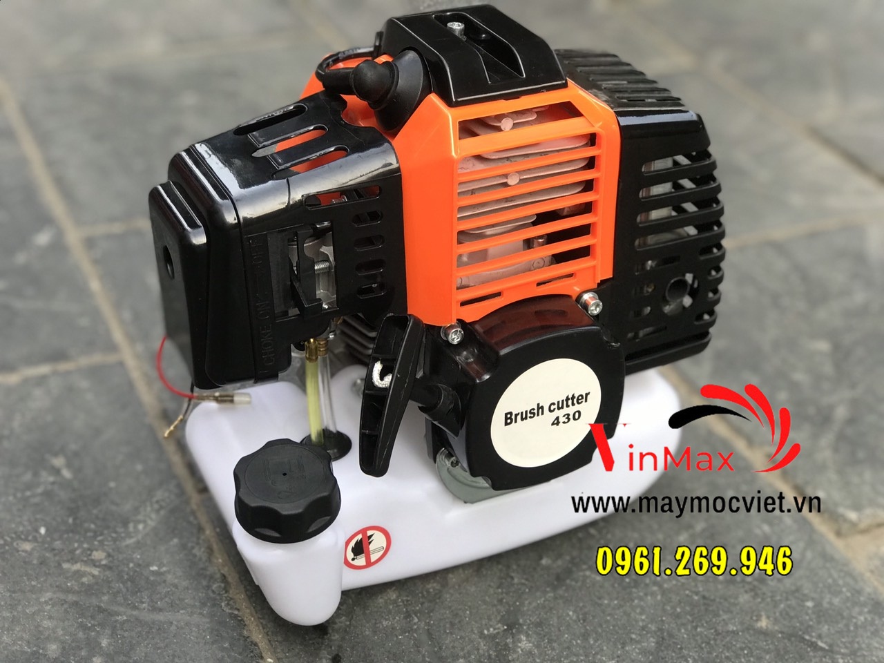 Động cơ máy cắt cỏ 430 dung tích xi lanh 42.8cc