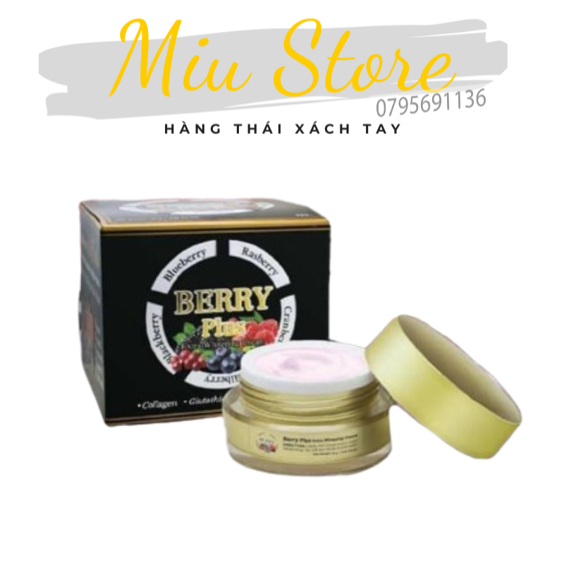 Kem nám dưỡng trắng da Berry Plus Extra Whitening Cream thái Lan