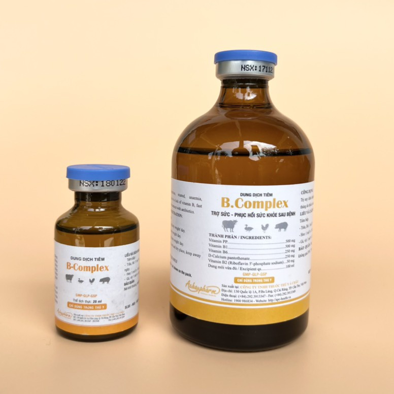 BCOMPLEX Kích Thích Ăn Nhiều Bóng Lông Cho Gà