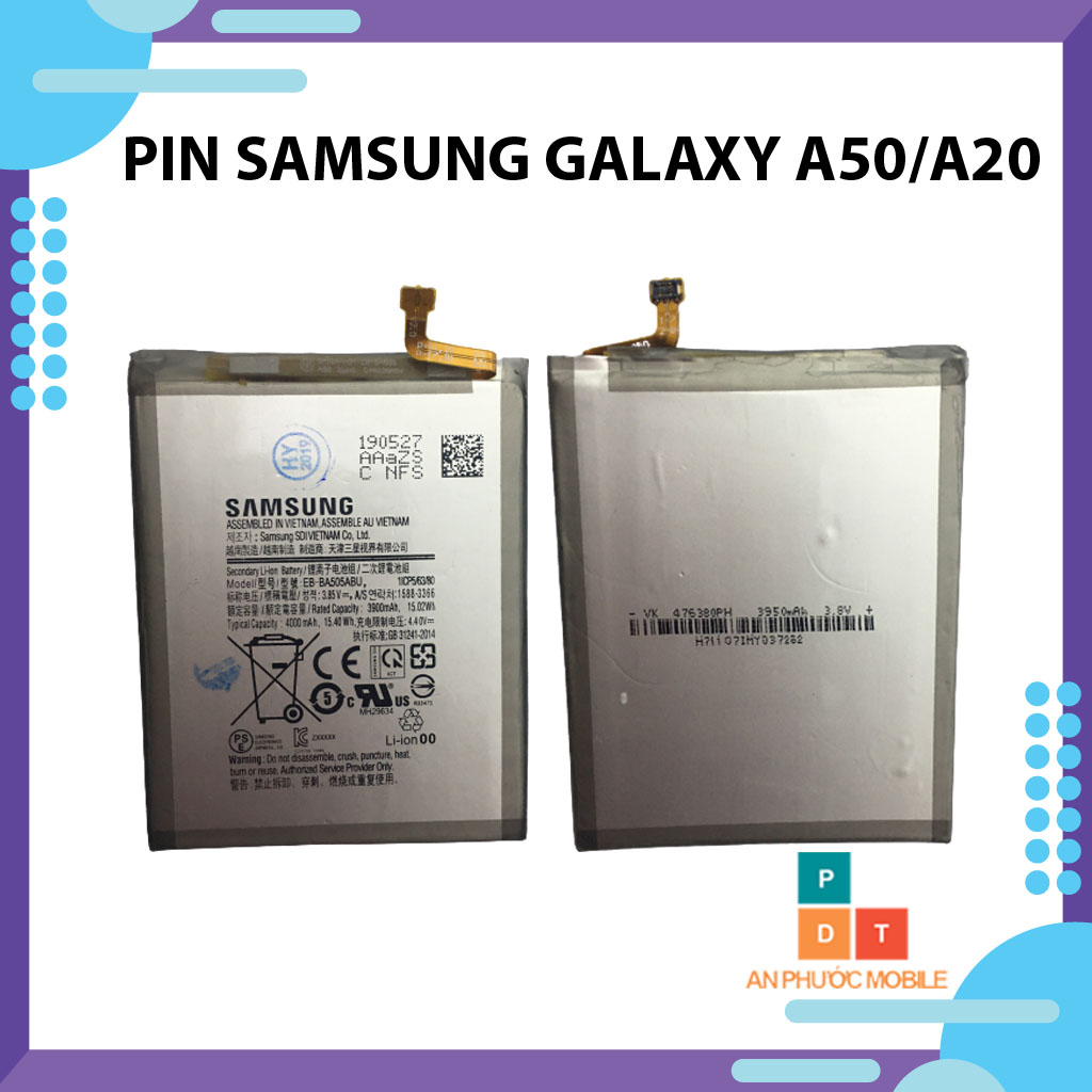 PIN SAMSUNG GALAXY A50 A20 A30