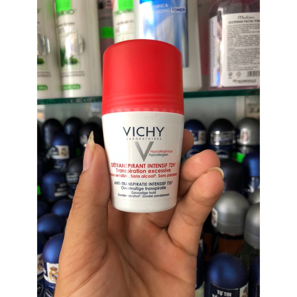 Roller women underarm Vichy [HCM] 50ml deodorant Vichy