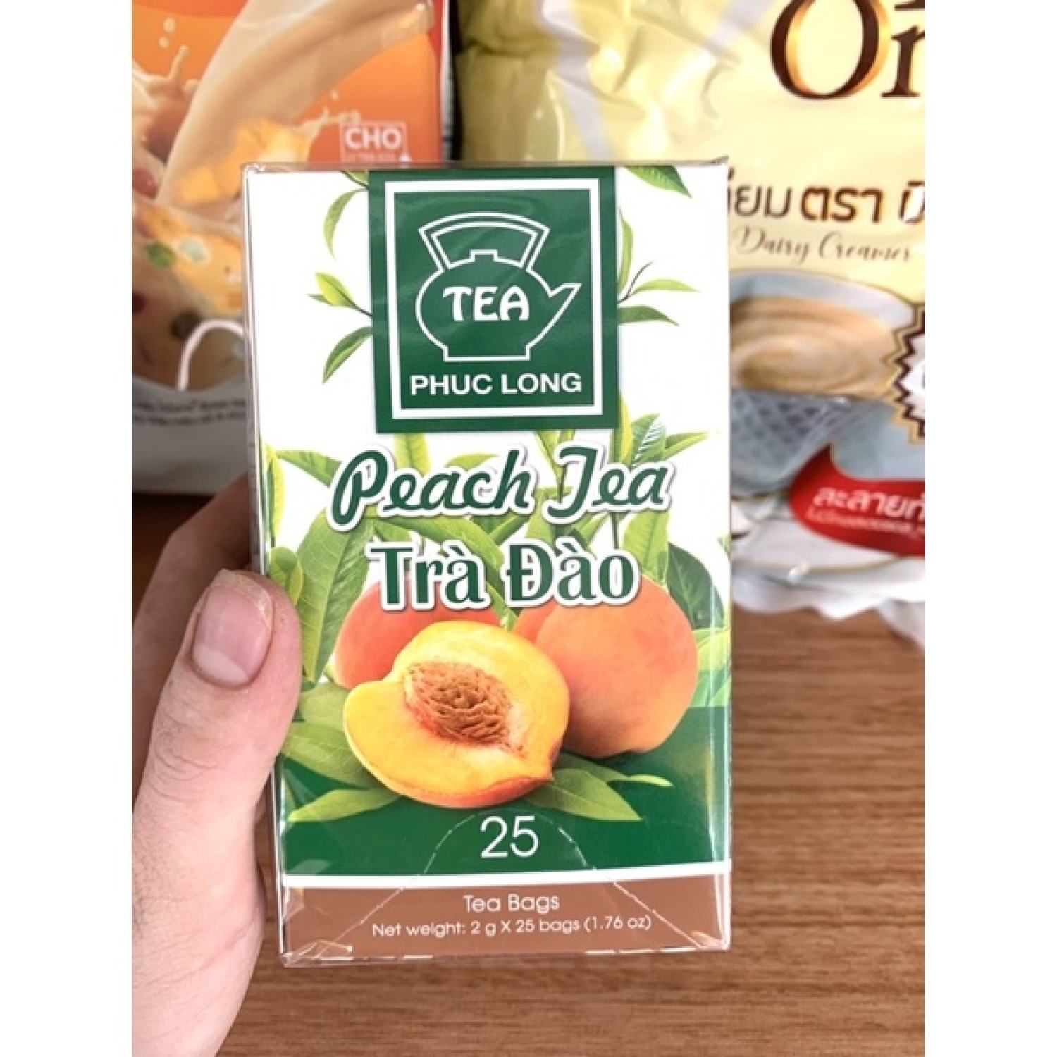 Trà Đào Phúc Long- (50gx25 gói)