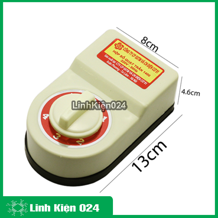 Hộp số quạt trần 1400 220VAC-50HZ